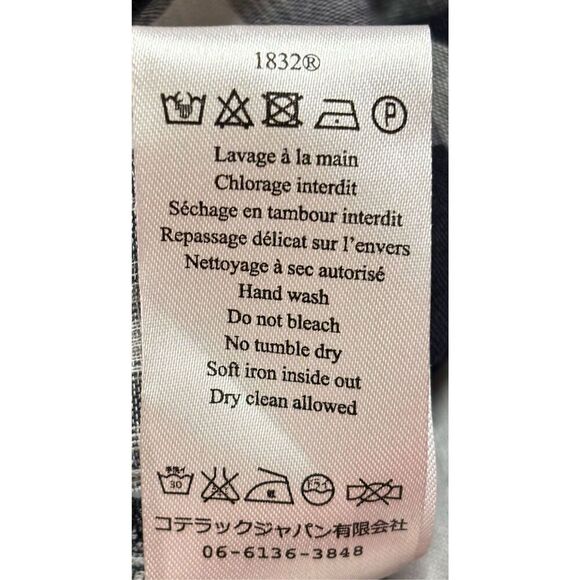 Cotelac Long Sleeve Button Front Shirt NWT Size 1/Small - Picture 5 of 5